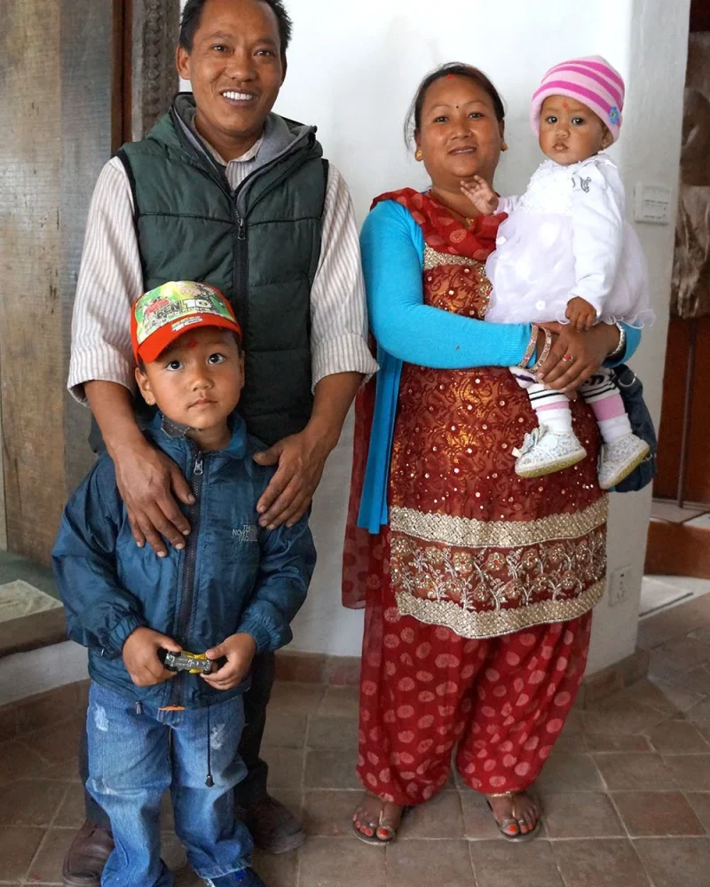 Anish, a child supported by The Alain Rouveure Nepal Fund