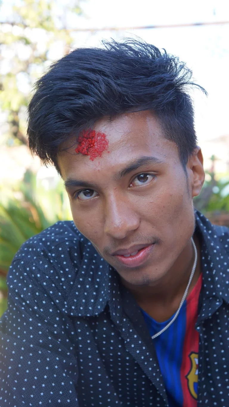 Hari, a young man supported by The Alain Rouveure Nepal Fund