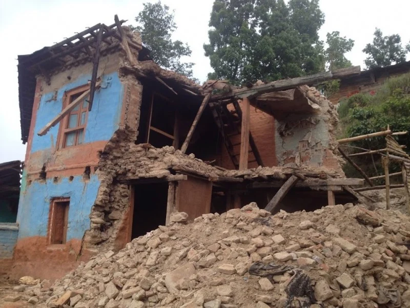 Photograph for the Nepal Earthquake January 2016 article